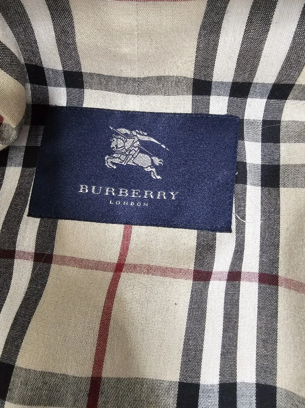 Burberry Vintage Belted Trench Coat With Wool/Camel Hair Liner Khaki Size 10 - Picture 10 of 16